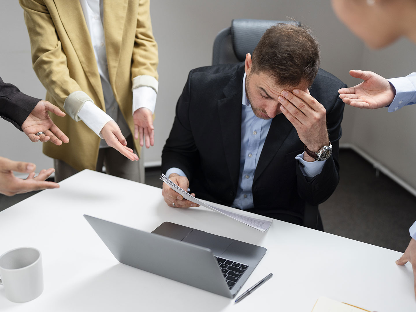 El síndrome del nadador en el contexto empresarial